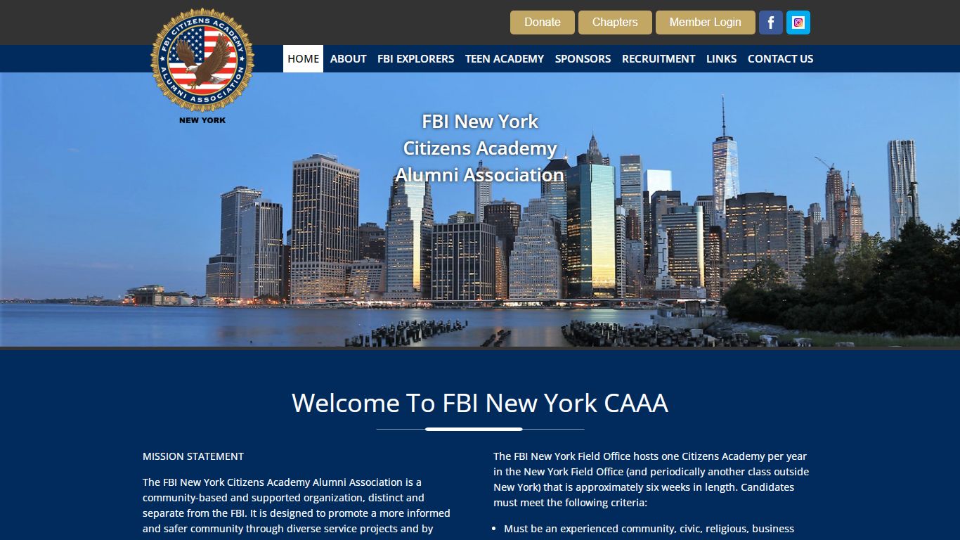 FBI New York Citizens Academy Alumni Association